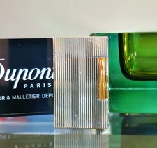Genuine S.T. Dupont Silver Vertical Lines Line 2 Lighter