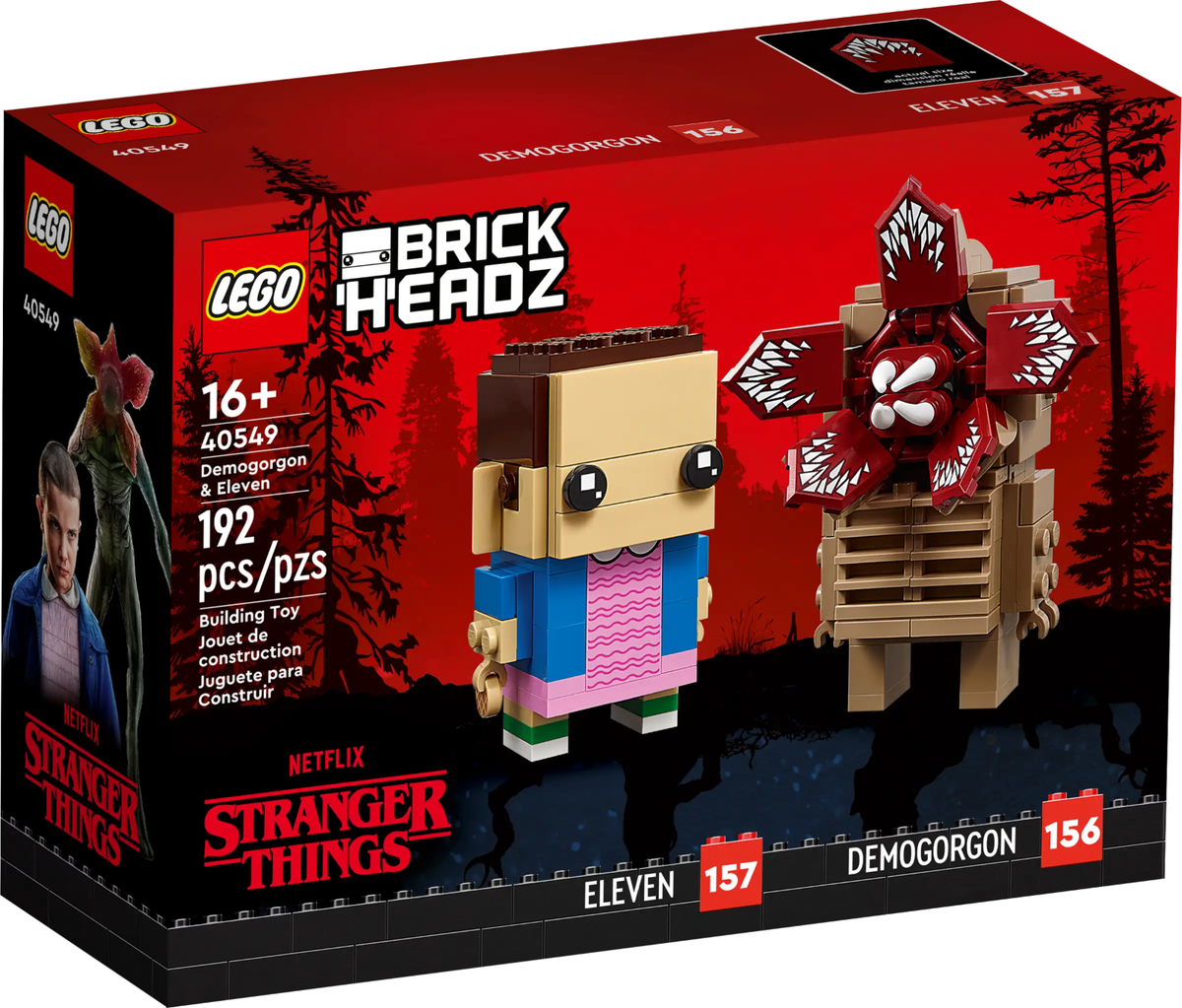 GCP-SEC9 ベジット LEGO BRICKHEADZ 40549 Demogorgon & Eleven Stranger Things | eBay