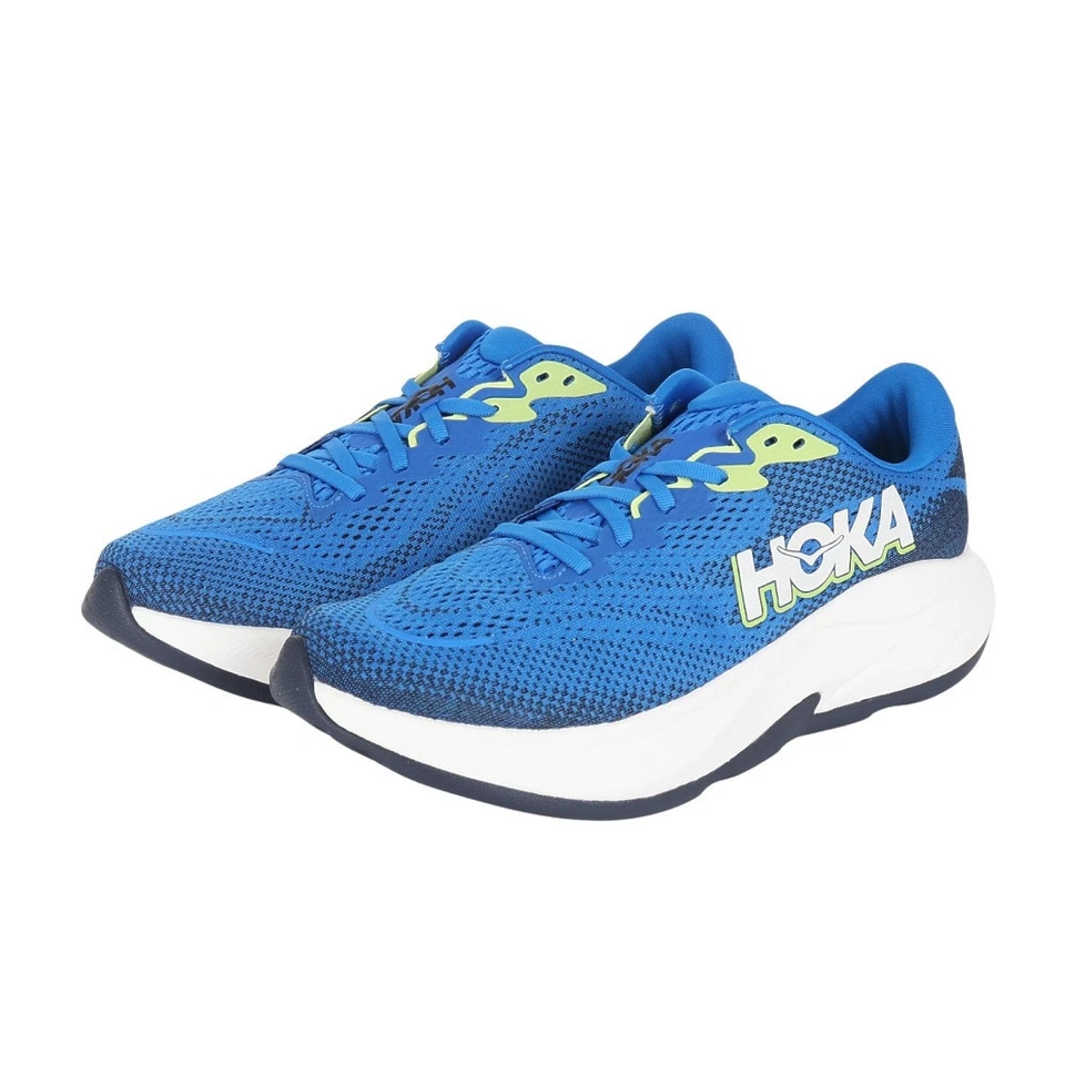 Hoka One One Rincon 4 Wide Blue White 1155132-ECC taglia uomo - Immagine 2 di 4
