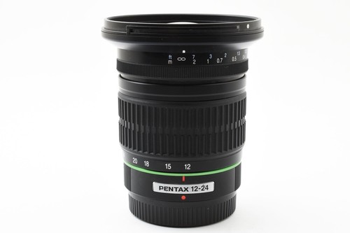 Smc Pentax-da 12-24mm F/4 ed Al If Obiettivo Con / Cappuccio + Case [ Quasi Mint - Foto 11 di 12