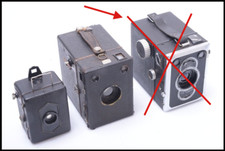   ZEISS IKON BABY BOX TENGOR AND A 6X9CM BOX TENGOR