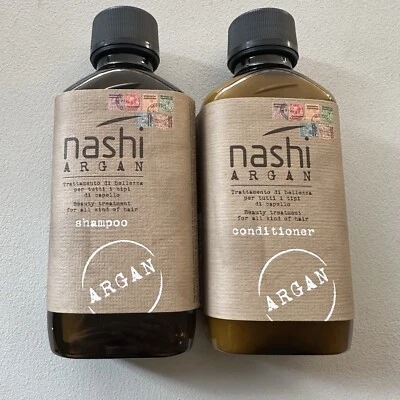 NASHI ARGAN Shampoo 200ml und Conditioner 200ml
