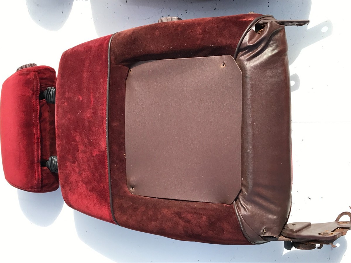 1986 Nissan 300ZX Z31 Turbo Red Seats Upper Front LH RH Set