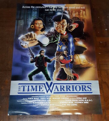 Yuen Biao The The Iceman Cometh Maggie Cheung 1989 Overseas Version POSTER 急凍奇俠