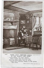 There Ain't  Another Daddy Like Mine 1907 1900's Postcard Sold as per Scans
