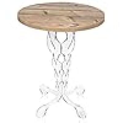 Tavolino da caffè Stile Arabesco in con ripiano in Legno Rovere