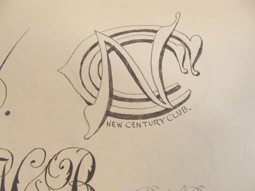 Antique 1911 Peter Haverly Brooks Folk Art Calligraphy Drawing 7 - Picture 6 of 9