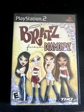 Bratz: Forever Diamondz COMPLETE WITH MANUAL (Sony PlayStation 2, 2006) 