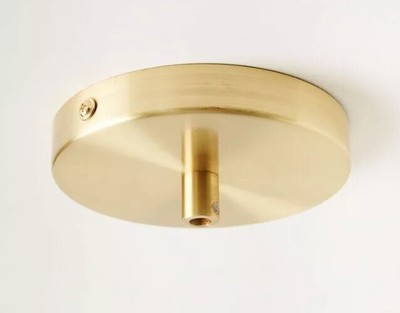 Nib West Elm Pendant Light Conversion Kit Set Of 2 Brass