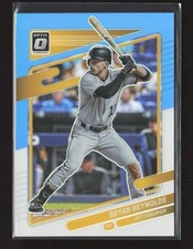 2021 Donruss Optic Carolina Blue & White Bryan Reynolds #109 Pittsburgh Pirates
