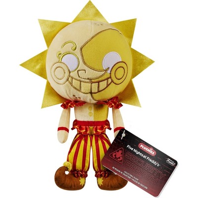 FUNKO FIVE NIGHTS AT FREDDY'S SECURITY BREACH SUN  7'' PLUSH FNAF NWTS