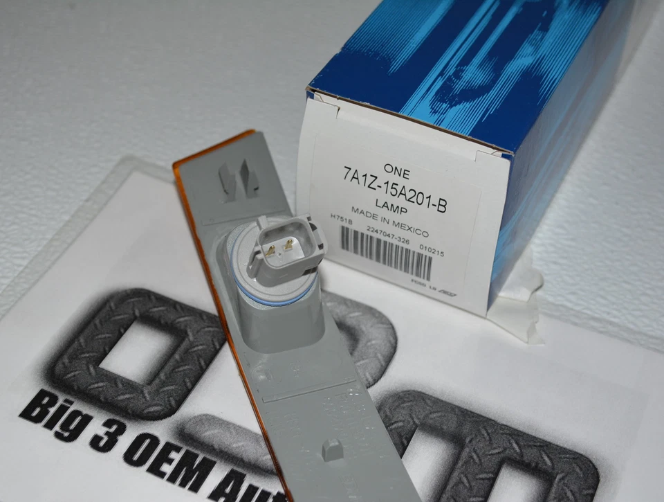 Lincoln MKX LH 2007-2010 lado del conductor lámpara de señalización delantera nueva OEM 7A1Z-15A201-B Foto 3 de 3