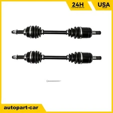 2x Front Cv Axle Shaft For 2002-2004 Honda TRX450FE FourTrax Foreman ES