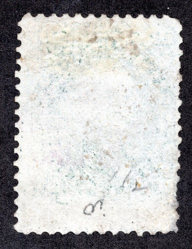 US #68 (1861) 10c Used - VG {Washington} EFO: Imprint capture "New York" - Picture 4 of 4