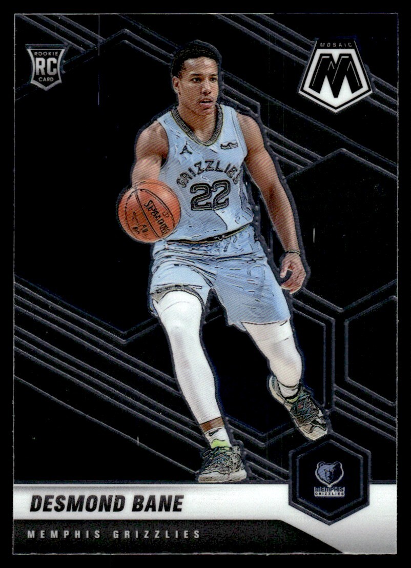 2020-21 Panini Mosaic Desmond Bane Rookie C Memphis Grizzlies #211