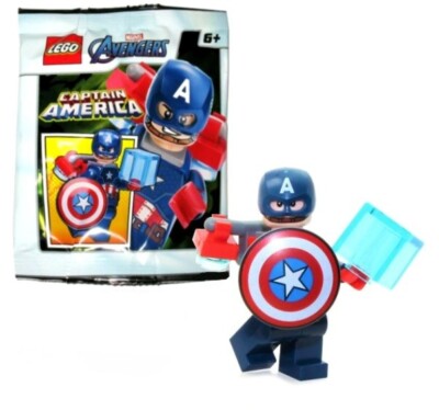 NEW LEGO CAPTAIN AMERICA FOIL PACK 242212 avengers marvel polybag