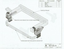 Dk2 Snowbear Snow Plow Mount Kit Toyota Tacoma 98-04 4-runner 96-02 65120 85120