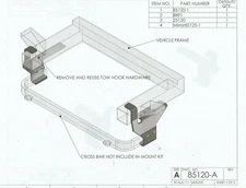 DK2 SNOWBEAR Snow Plow Mount Kit Toyota Tacoma 98-04 4-Runner 96-02 65120 85120