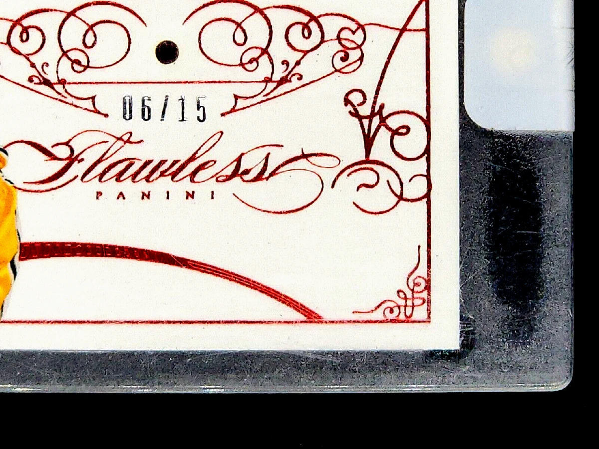2013 Panini Flawless Red #43 Roy Hibbert /15 Uncirculated *Real Ruby in Card*