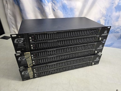 #ad 🔥 3 Peavey Q231 Dual 31 Band Graphic Equalizer Church Used Tested Free Ship $249.95