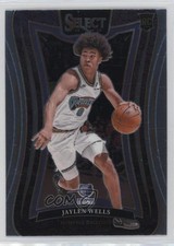 2024-25 Panini Select Mezzanine Green Stars Prizm Jaylen Wells #371 1gg4