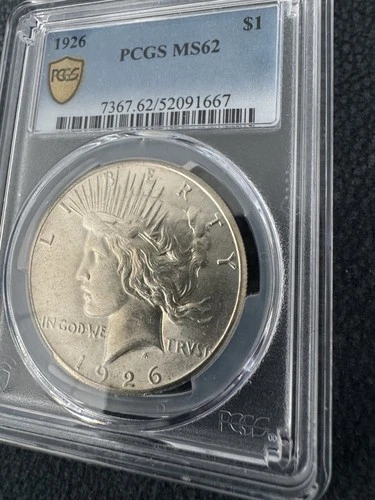 1926 Peace Silver Dollar $1 MS 62 Uncirculated 90% Silver