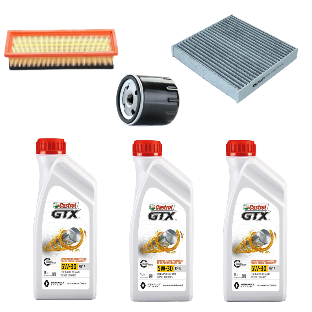 KIT TAGLIANDO FILTRI Originali Olio Castrol Fiat Panda 1.1 1100 4X4 Trekking EUR 65,00 - IT