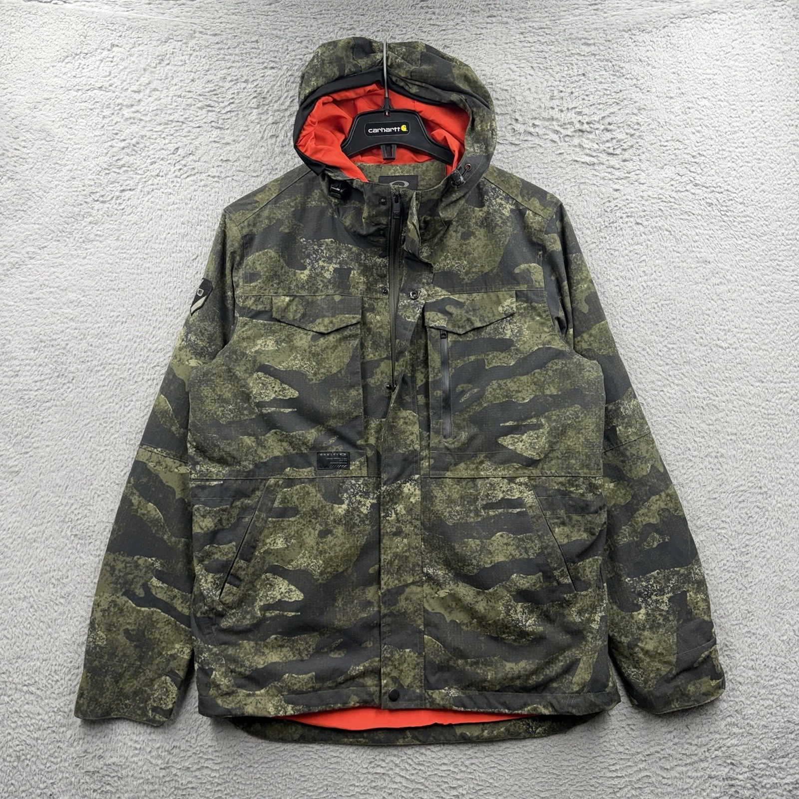 Oakley Core Divisional RC Jacket B1B Hunter Camo Full Zip Hoodie Men’s L
