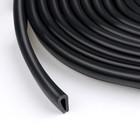 10Ft U Channel Rubber Edge Trim Protector Rubber Strip Fits 1/16 Inch