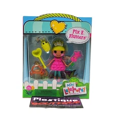  Mini Lalaloopsy Sweets Fair Pix E Flutters 3" SEALED COMPLETE MIB PIXI FARE ...