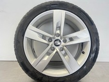 SEAT LEON MK3 GENUINE 17" ALLOY WHEEL AND TYRE (2013-2020) 5F0 601 025 T
