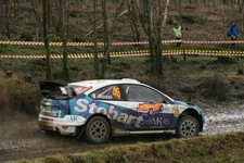 1: 18 SunStar Ford Focus RS WRC Rallye Rennen 2008 Legierung Auto Modell