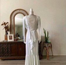 Vintage Bridal Dress   Stunning 1930s-Inspired Elegance