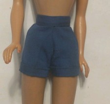 VINTAGE MATTEL BARBIE DARK BLUE PAK SHORTS Excellent Condition 1962 1963