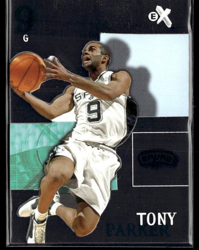 Tony Parker #49 2003 Fleer E-X card