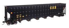 Walthers Mainline HO 56345 CSX CSXT 73' Greenville Wood Chip Hopper Freight Car