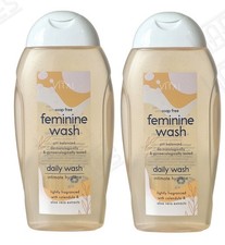 2x Vital Soap Free Feminine Wash Intimate Hygiene 300ml pH Balanced Daily Use