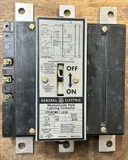 GE CR160MC7102A Mechanically Held Lighting Contactor 200A 3-Pole 3-Wire *TESTED*