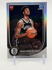 Drake Powell RC RED ROOKIE SSP 2025-26 Bowman Basketball #BRR-22 Brooklyn Nets