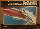 1988 1:72 MODEL KIT of the SPACE SHUTTLE with FUEL TANK & BOOSTERS by MONOGRAM