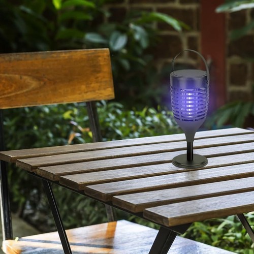 V-TAC Rechargeable Mosquito Killer Lamp 3-in-1 UV Bug Zapper Insect Trap Light - Picture 13 of 13