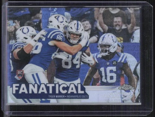 2025 Topps Chrome Tyler Warren Base (RAW)
