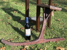 Antique Jack Jumper Single Runner Sled, Original Paint & Stenciling