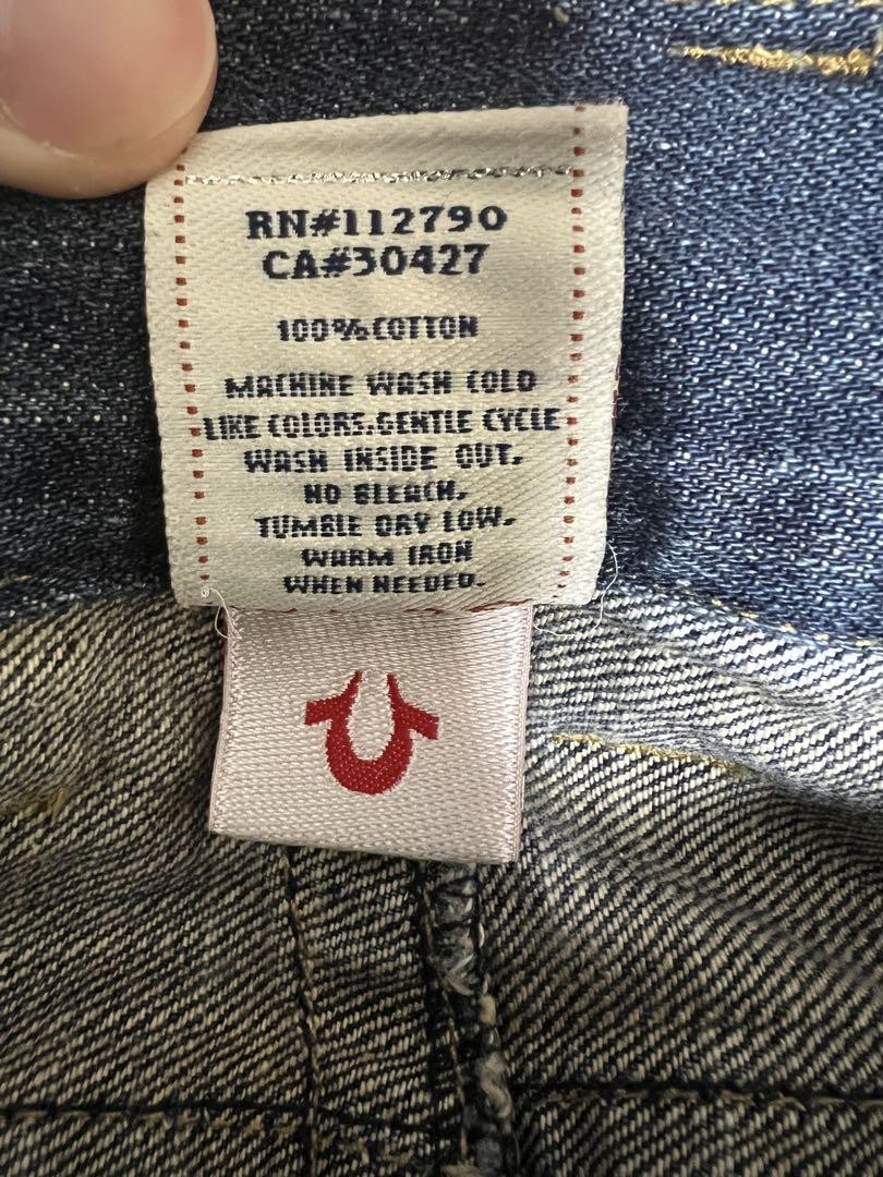 True Religion Men Size 36 Men'S Limited Edition Rare Model VHTF Pre-owned Denim image 6