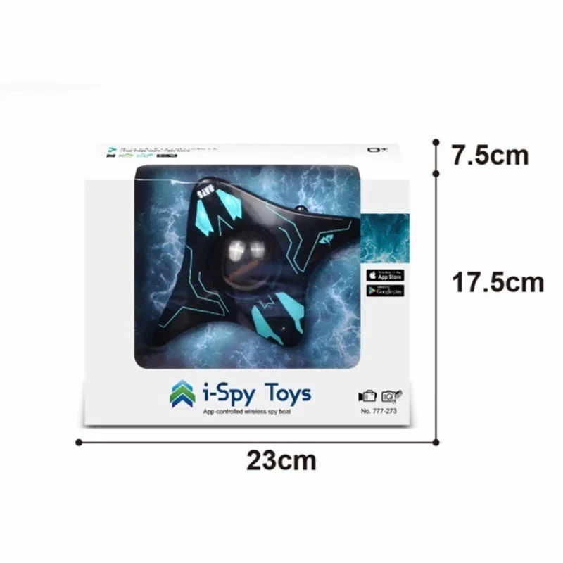 Barco submarino de radiocontrol de 6 canales con cámara Wifi Fpv juguete de control remoto submarino regalo niños Foto 4 de 4