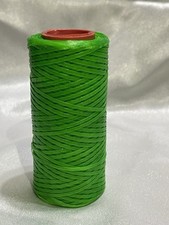 Waxed Rooster Tie String Green 100/meters (10...