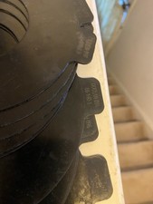 Round Plastic Shims X 7 Size On Pic previously owned 