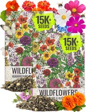 Wildflower Seeds Hummingbird and Butterfly Seed Mix | 2 Packs 1 Ounce Each No... 138.80 per gallon