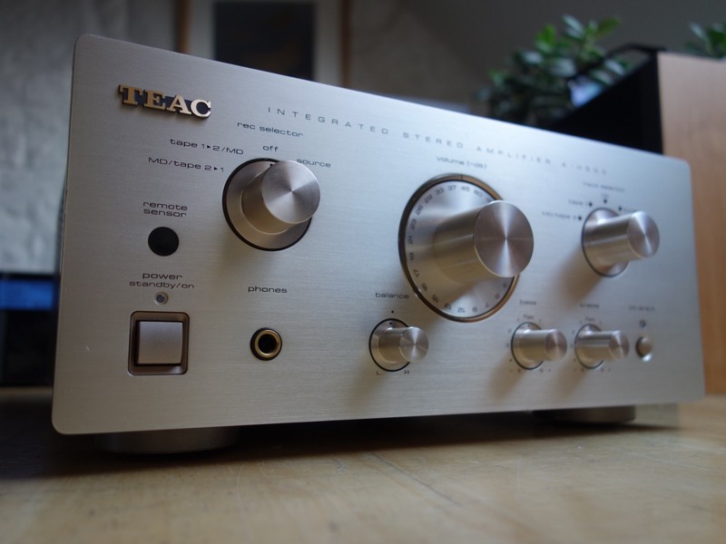 TEAC REFERENCE A-H500 AMPLIFIER **SERVICED** VERY GOOD CONDITION