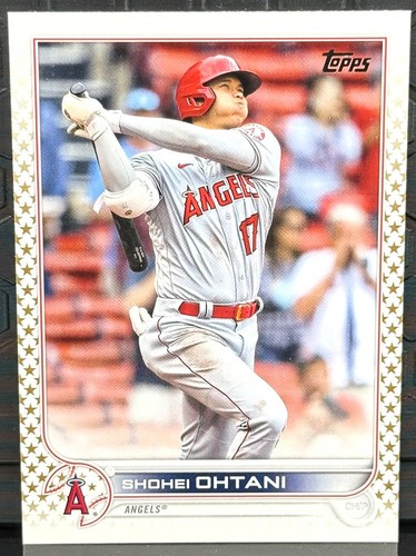2022 Topps Series 1 - Shohei Ohtani #1 - Gold Star Parallel